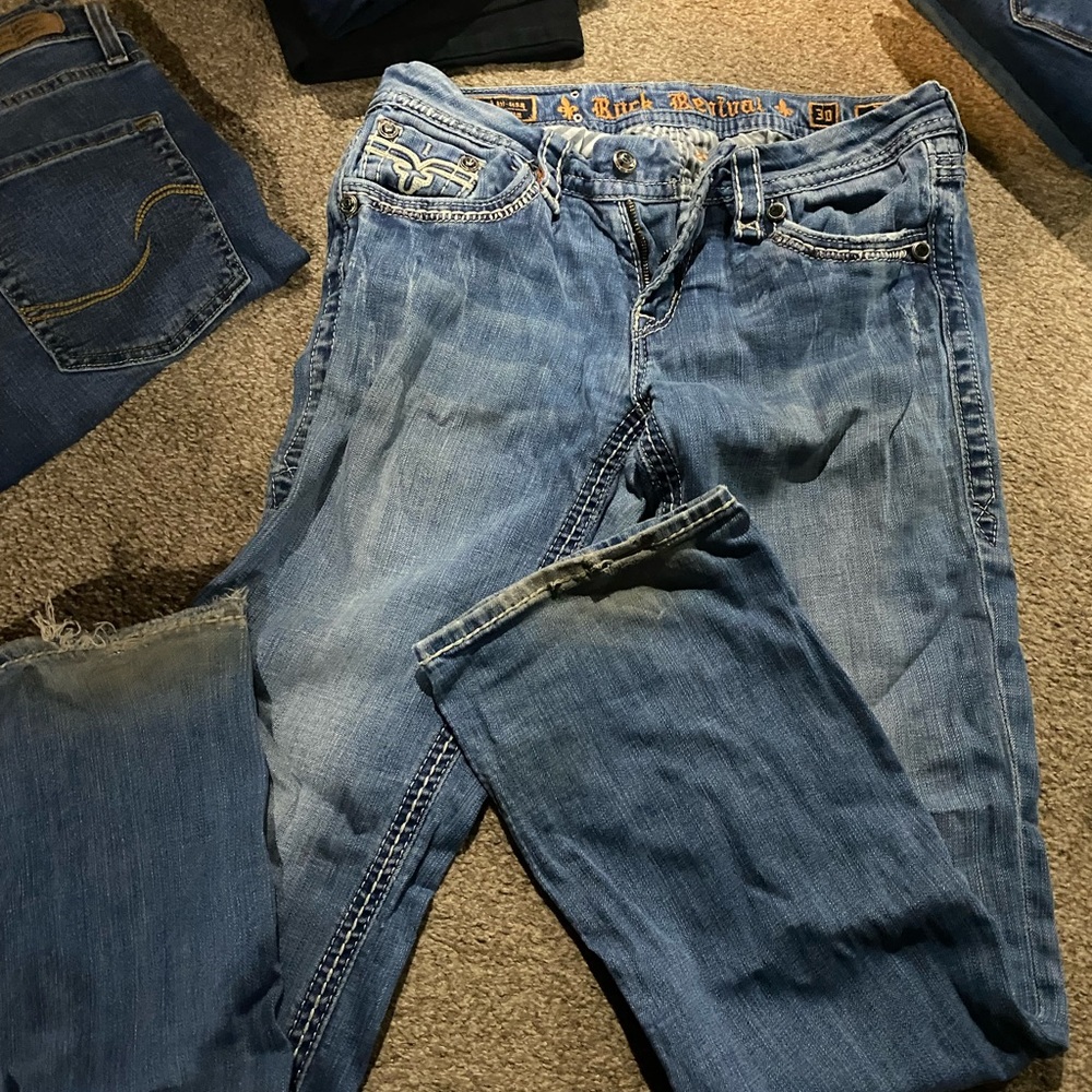 Womens Rock Revival Jeans